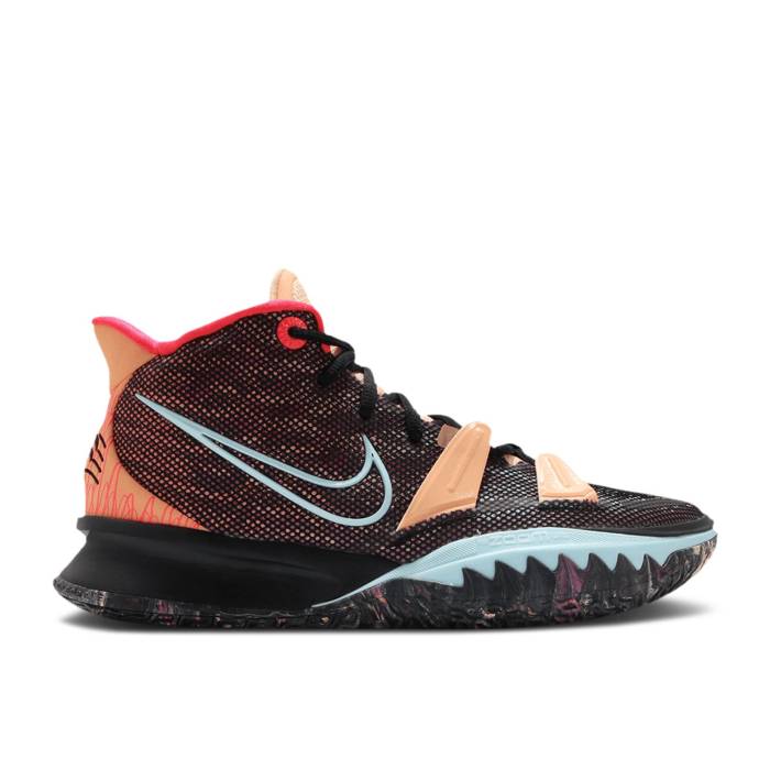 ナイキ Nike 【 Kyrie 7 Ep oundwave Men Black/Glacier Ice/Melon Tint 】 Kyrie カイリー メンズ 黒色 ブラック