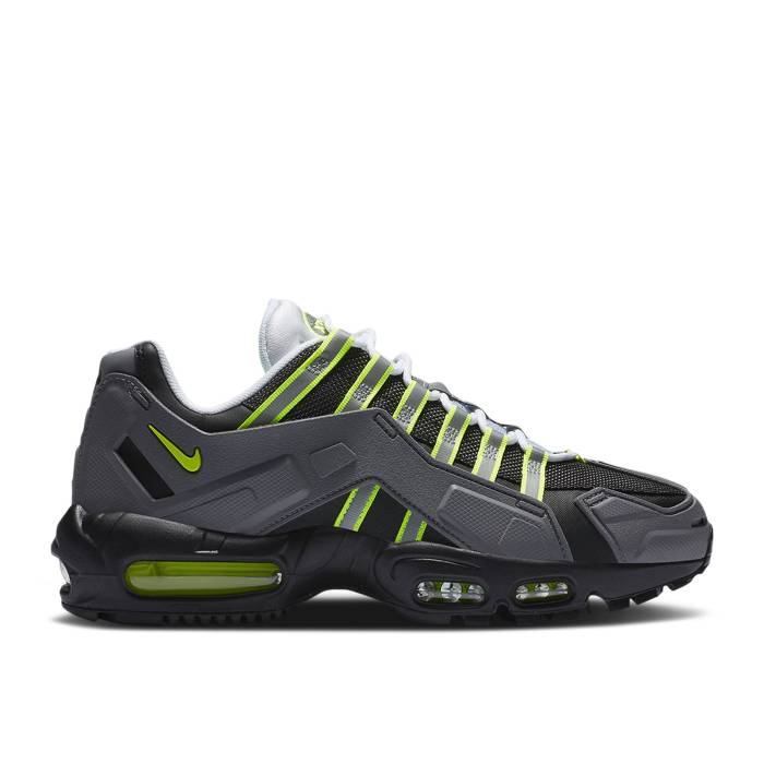 ナイキ Nike 【 Air Max 95 Ndstrkt Neon Men Black/Neon Yellow/Medium Grey 】 マックス メンズ 黒色 ブラック yellow 黄色・イエロー 灰色 グレー