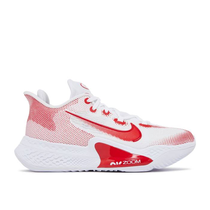ナイキ Nike 【 Air Zoom Bb Nxt Tb \u0027University Red\u0027 Men White/University Red 】 望遠レンズ メンズ 白いこと 白いこと Red 赤・赤いこと
