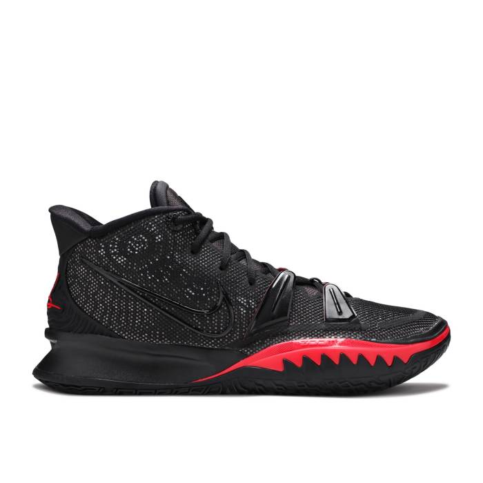 ナイキ Nike 【 Kyrie 7 \u0027Bred\u0027 Men Black/University Red/White/Black 】 Kyrie カイリー メンズ 黒いこと 黒いこと Red 赤・赤いこと 白いこと 白いこと