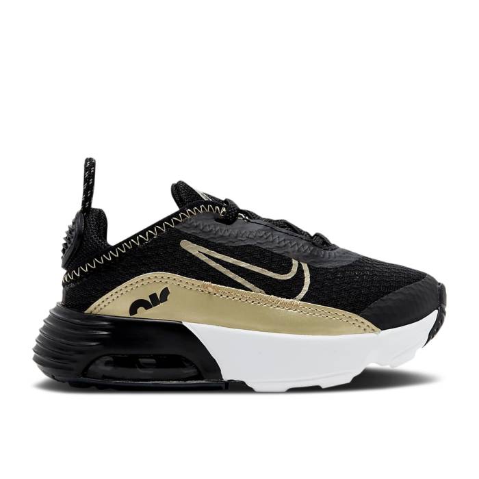 ナイキ Nike 【 Air Max 2090 Td \u0027Black Metallic Gold Star\u0027 Infant Black/Metallic Gold Star 】 マックス ゴールド もの言う花 黒いこと 黒いこと ゴールド