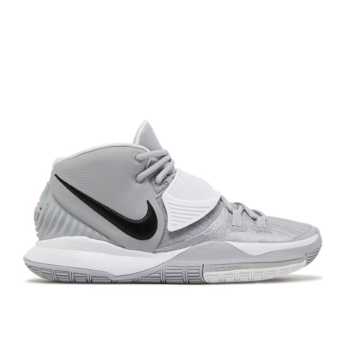 ナイキ Nike 【 Kyrie 6 Team \u0027Wolf Grey\u0027 Men Wolf Grey/White/Black 】 Kyrie カイリー Team 野球クラブ メンズ 薄墨色 薄墨色 白いこと 白いこと 黒いこと 黒いこと