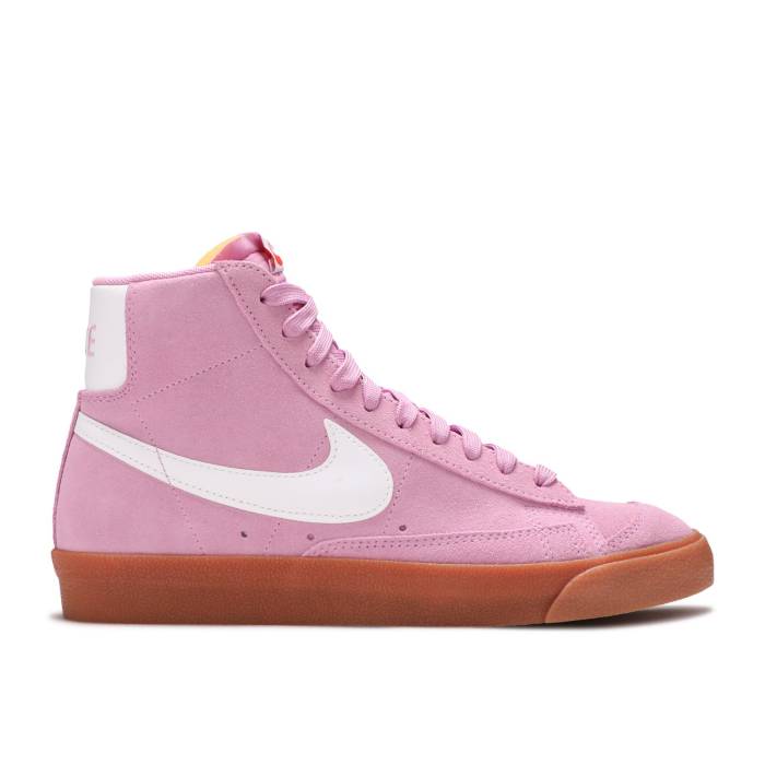 ナイキ Nike 【 Wmns Blazer Mid \u002777 \u0027Beyond Pink\u0027 Women Beyond Pink/Gum Medium Brown/Total Orange/White 】 ブレイザー ミッド レディース pink サクラ色 赤銅色 赤銅色 orange 橙・オレンジ色 白いこと 白いこと