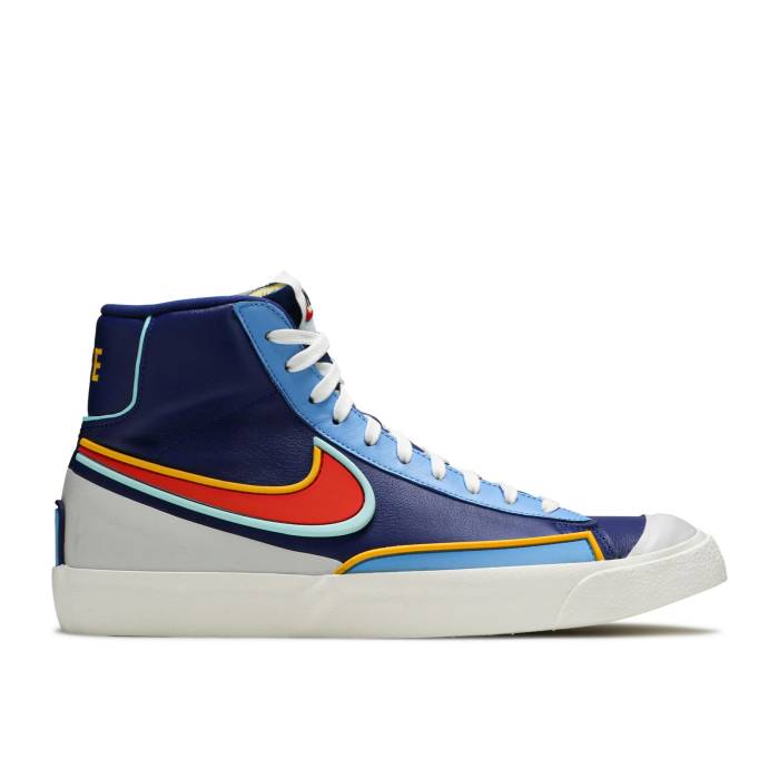 ナイキ Nike 【 Blazer Mid 77 Infinite D/Ms/X Deep Royal Blue Copa Men Deep Royal Blue/Copa/University Gold/Chile Red 】 ブレイザー ミッド 青色 ブルー メンズ ディープ 青色 ブルー ゴールド Red 赤・レッド
