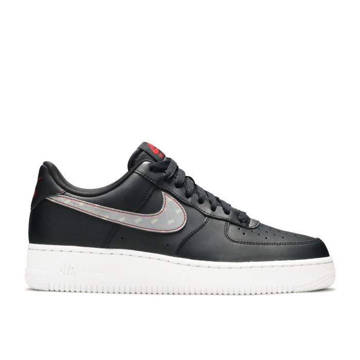 ナイキ Nike 【 3M X Air Force 1 \u002707 \u0027Anthracite\u0027 Men Anthracite/Silver/University Red/White 】 メンズ Silver しろがね色・しろがね色 Red 赤・赤いこと 白いこと 白いこと