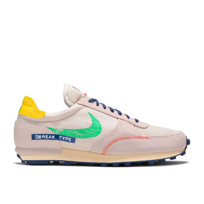 ナイキ Nike 【 Daybreak Type Se \u0027Label Maker Pack - Oatmeal\u0027 Men Oatmeal/Fossil Stone/Coastal Blue/Green Spark 】 メンズ 青味 青み green 緑・緑であること