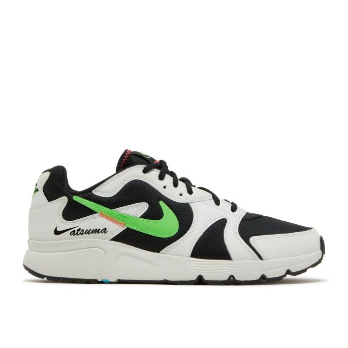 ナイキ Nike 【 Atsuma White Green Strike Men Black/Summit White/Flash Crimson/Green Strike 】 green 緑・グリーン メンズ 黒色 ブラック 白色 ホワイト クリムゾン green 緑・グリーン ストライク