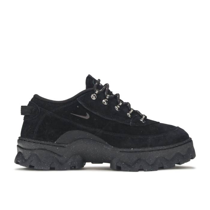 ナイキ Nike 【 Wmns Lahar Low 'Triple Black' Women Black/Orange/Black/Dark Smoke Grey 】 レディース 黒色 ブラック orange 橙・オレンジ 灰色 グレー