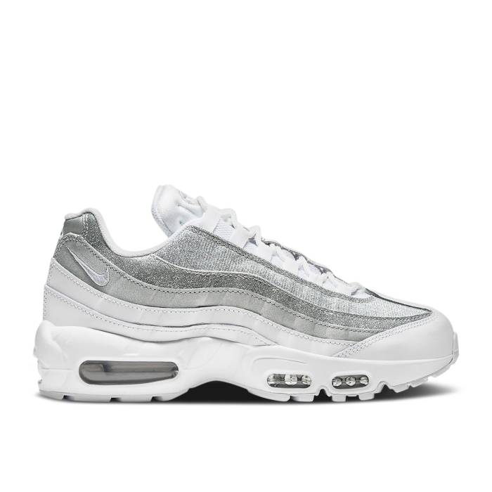 ナイキ Nike 【 Wmns Air Max 95 'White Metallic Silver' Women White/White/Metallic Silver 】 マックス レディース 白色 ホワイト Silver 銀色・シルバー