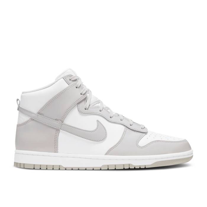 ナイキ Nike 【 Dunk High \u0027Vast Grey\u0027 Men White/Vast Grey 】 ダンク ご機嫌 メンズ 白いこと 白いこと 薄墨色 薄墨色