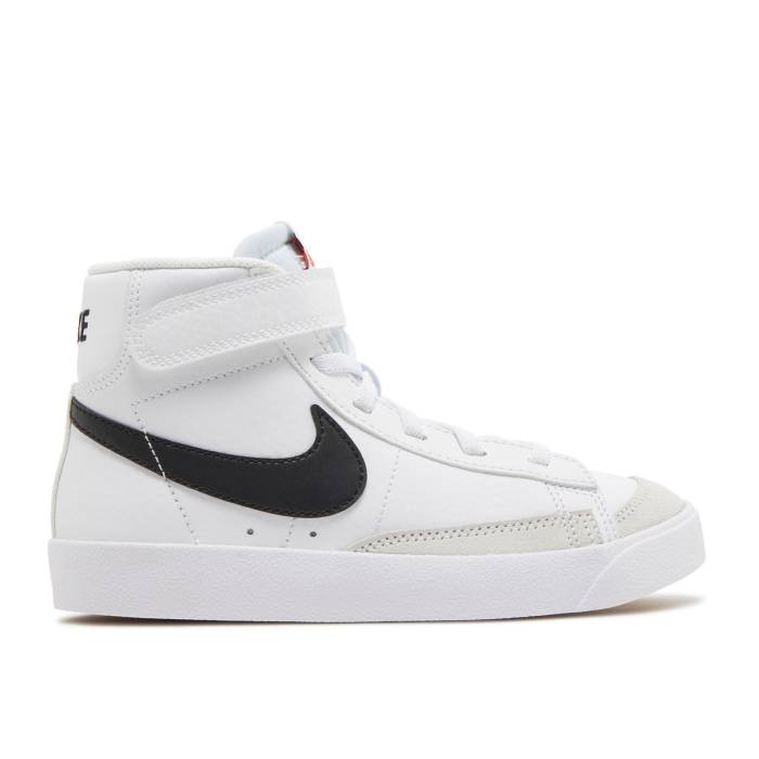 ナイキ Nike 【 Blazer Mid \u002777 Ps \u0027White Black\u0027 Youth White/Team Orange/Black 】 ブレイザー ミッド 御坊っちゃん キッズ 白いこと 白いこと Team 野球クラブ orange 橙・オレンジ色 黒いこと 黒いこと