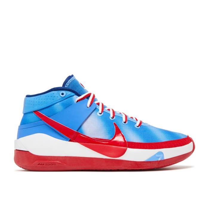 ナイキ Nike 【 Kd 13 Ep \u0027New Jersey Nets Hardwood Classics\u0027 Men University Blue/White/University Red 】 13 サー青二才 ティーシャツ ネッツ メンズ 青碧 青碧 白いこと 白いこと Red 赤・赤いこと