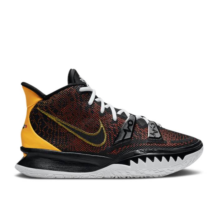 ナイキ Nike 【 Kyrie 7 ガウス \u0027Roswell Rayguns\u0027 Youth Black/University Gold/Team Orange 】 Kyrie カイリー お坊っちゃん キッズ 黒いこと 黒いこと ゴールド Team 野球クラブ orange 橙・オレンジ色