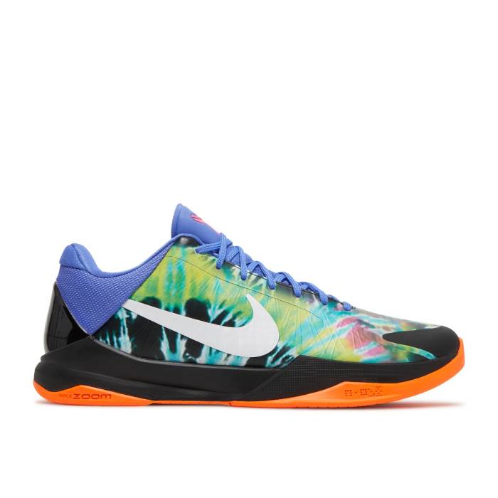 ナイキ Nike 【 Zoom Kobe 5 Protro 'Eybl - Tie Dye' Men Multi-Color/Black/Orange 】 ズーム Kobe コービー プロトロ ネクタイ メンズ 黒色 ブラック orange 橙・オレンジ|スニケス