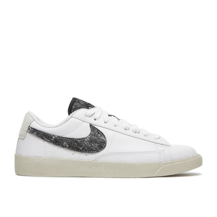 ナイキ Nike 【 Wmns Blazer Low Se Recycled Wool Pack - White Black Women White/White/Black/Light Bone 】 ブレイザー 白色 ホワイト レディース 白色 ホワイト 黒色 ブラック