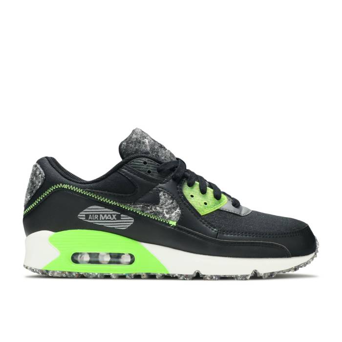 ナイキ Nike 【 Air Max 90 M2Z2 \u0027Recycled Wool Pack - Black Electric Green\u0027 Men Black/Electric Green/Smoke Grey/Light Bone 】 マックス 黒いこと 黒いこと メンズ 黒いこと 黒いこと green 緑・緑であること 薄墨色 薄墨色