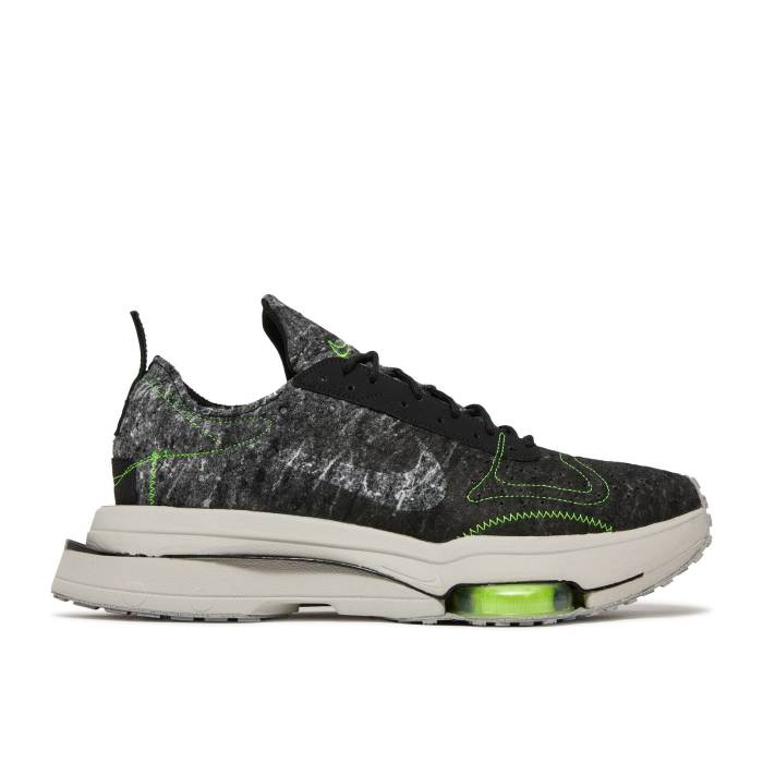 ナイキ Nike 【 Air Zoom-Type M2Z2 \u0027Recycled Wool Pack - Black Electric Green\u0027 Men Black/Electric Green/Light Bone 】 黒いこと 黒いこと メンズ 黒いこと 黒いこと green 緑・緑であること