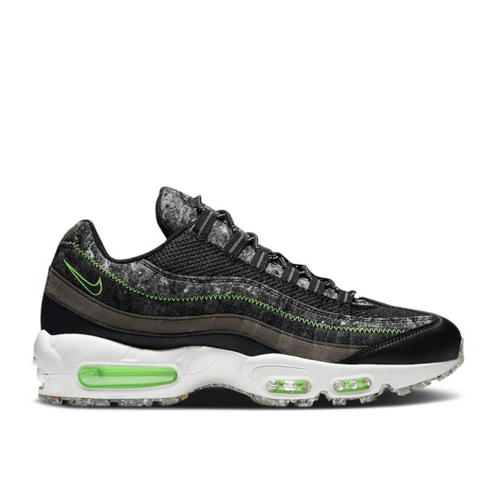 ナイキ Nike 【 Air Max 95 M2Z2 \u0027Recycled Wool Pack - Black Electric Green\u0027 Men Black/Electric Green/Smoke Grey/Light Bone 】 マックス 黒いこと 黒いこと メンズ 黒いこと 黒いこと green 緑・緑であること 薄墨色 薄墨色