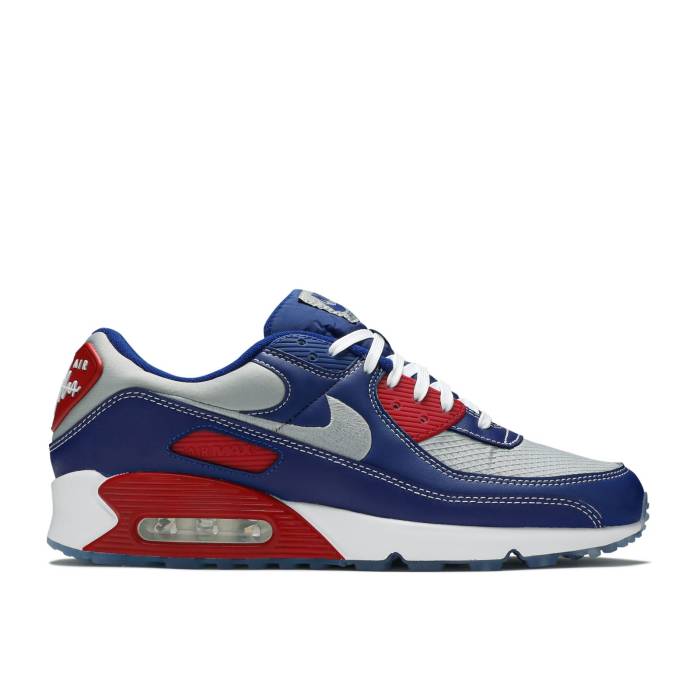 ナイキ Nike 【 Air Max 90 Nrg \u0027Pirate Radio\u0027 Men Deep Royal Blue/Light Smoke Grey/Gym Red/White 】 マックス メンズ ディープ 青み 青色 薄墨色 薄墨色 Red 赤・赤いこと 白いこと 白いこと