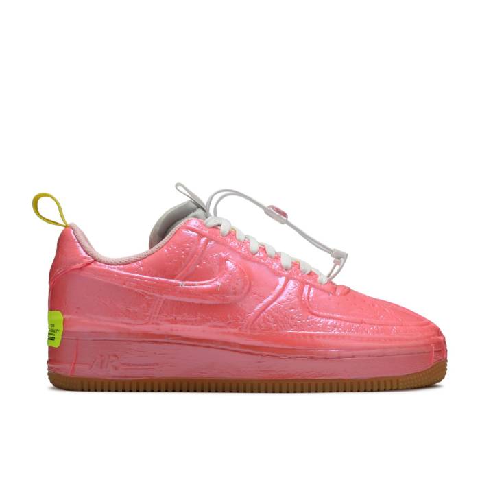 ナイキ Nike 【 Air Force 1 Low Experimental \u0027Racer Pink\u0027 Men Racer Pink/Arctic Punch/Sail/Opti Yellow 】 メンズ pink サクラ色 yellow 黄味がかった・黄色