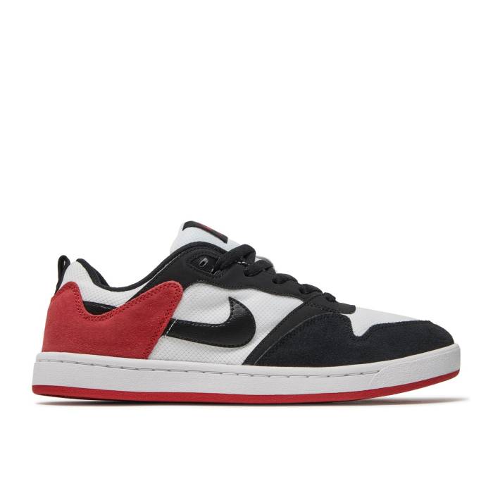 ナイキ Nike 【 Alleyoop Sb \u0027White University Red\u0027 Men White/Black/University Red/White 】 エスビー メンズ 白いこと 白いこと 黒いこと 黒いこと Red 赤・赤いこと