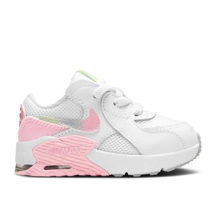ナイキ Nike 【 Air Max Excee Td \u0027White Arctic Punch\u0027 Infant White/Pure Platinum/Arctic Punch/Multi-Color 】 マックス もの言う花 白いこと 白いこと 純一無雑 Platinum プラチナム