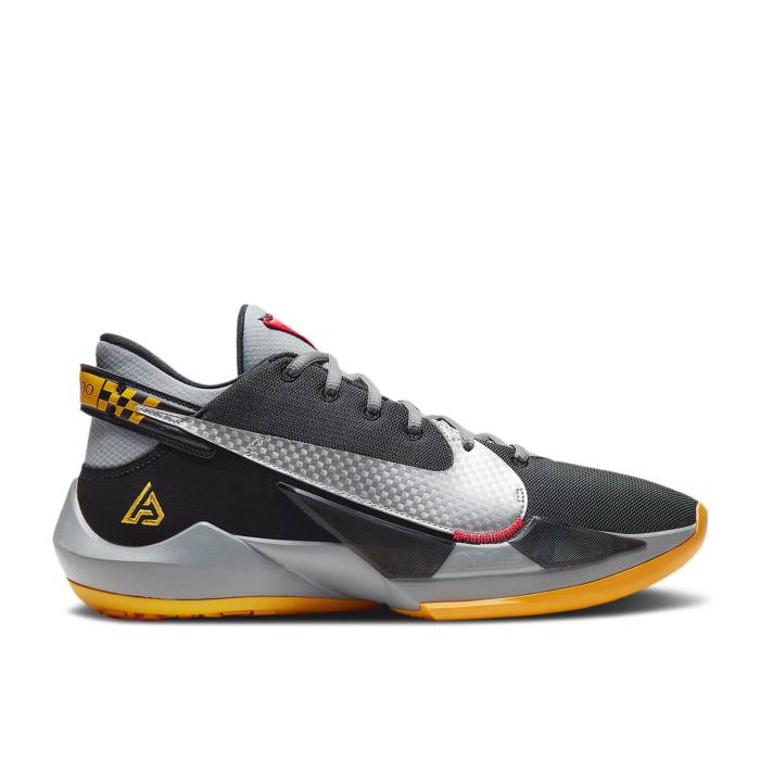 ナイキ Nike 【 Zoom Freak 2 \u0027Taxi\u0027 Men Black/Particle Grey/Bright Crimson/Metallic Silver 】 望遠レンズ メンズ 黒いこと 黒いこと 薄墨色 薄墨色 クリムゾン Silver しろがね色・しろがね色