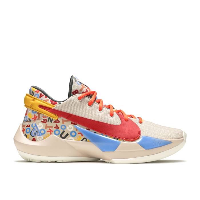 ナイキ Nike 【 Zoom Freak 2 \u0027Letter Bro\u0027 Men Desert Sand/Sail/Camellia/Gym Red 】 望遠レンズ メンズ 砂色・沙子 Red 赤・赤いこと