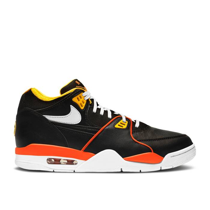 ナイキ Nike 【 Air Flight 89 'Rosewell Rayguns' Men Black/White/Team Orange/University Gold 】 Flight フライト メンズ 黒色 ブラック 白色 ホワイト Team チーム orange 橙・オレンジ ゴールド