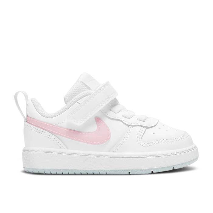 ナイキ Nike 【 Court Borough Low 2 Td \u0027White Arctic Punch\u0027 Infant White/Light Armory Blue/Pure Platinum/Arctic Punch 】 厚地の外套 もの言う花 白いこと 白いこと 青碧 青碧 純一無雑 Platinum プラチナム