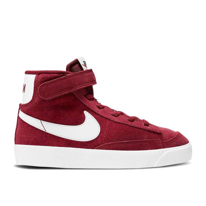 ナイキ Nike 【 Blazer Mid \u002777 Ps \u0027Team Red\u0027 Youth Team Red/Team Red/Black/White 】 ブレイザー ミッド 御坊っちゃん キッズ Team 野球クラブ Red 赤・赤いこと 黒いこと 黒いこと 白いこと 白いこと