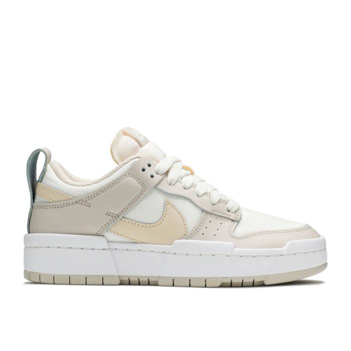 ナイキ Nike 【 Wmns Dunk Low Disrupt \u0027Sail\u0027 Women Sail/Pearl White/Desert Sand 】 ダンク レディース パール 白いこと 白いこと 砂色・砂子