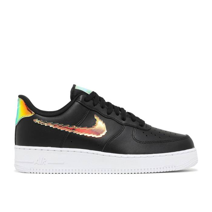 ナイキ Nike 【 Air Force 1 Low \u0027Iridescent Pixel - Black\u0027 Men Black/Multi-Color/White 】 メンズ 黒いこと 黒いこと 白いこと 白いこと