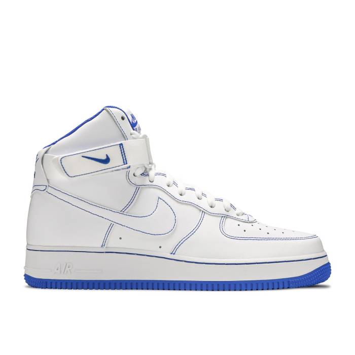ナイキ Nike 【 Air Force 1 High \u0027Royal Blue\u0027 Men White/Royal Blue 】 御機嫌 メンズ 白いこと 白いこと 青碧 青碧