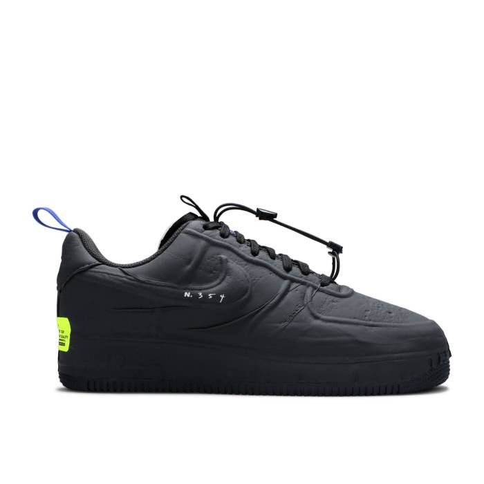 ナイキ Nike 【 Air Force 1 Low Experimental \u0027Black\u0027 Men Black/Anthracite/Chile Red/Hyper Royal 】 メンズ 黒いこと 黒いこと Red 赤・赤いこと