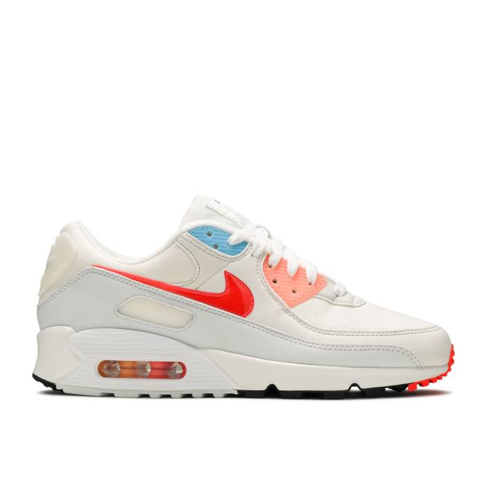 ナイキ Nike 【 Air Max 90 \u0027The Future Is In The Air\u0027 Men Sail/Infrared/White/Photon Dust 】 マックス メンズ 白いこと 白いこと