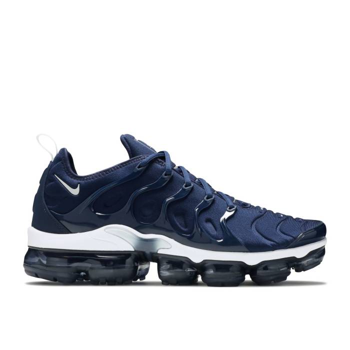 ナイキ Nike 【 Air Vapormax Plus \u0027Midnight Navy\u0027 2020 Men Midnight Navy/Metallic Silver/White 】 メンズ 紺色 米国海軍 Silver しろがね色・しろがね色 白いこと 白いこと
