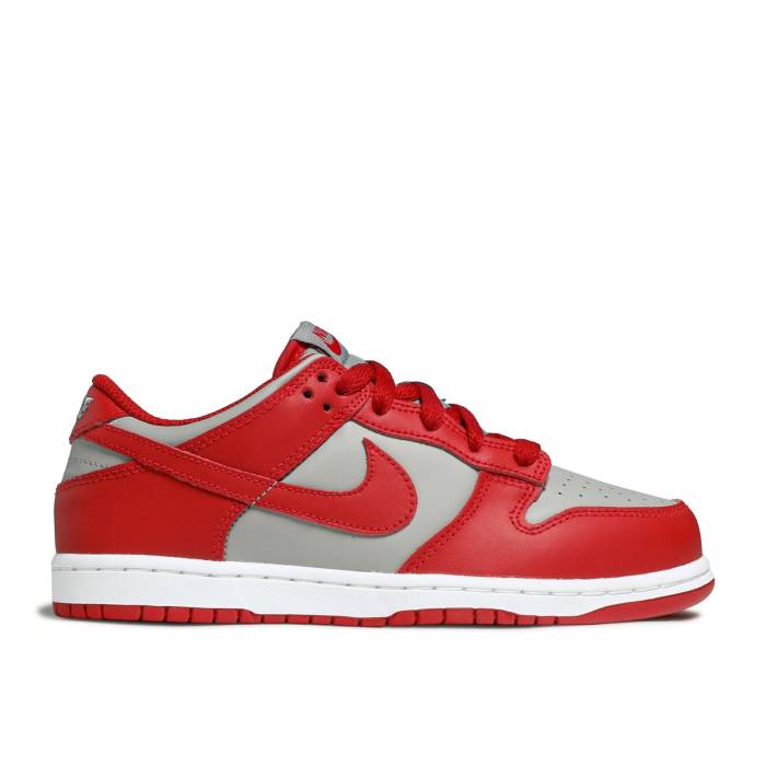 ナイキ Nike 【 Dunk Low Ps Unlv Youth Medium Grey/Varsity Red/White 】 ダンク ジュニア キッズ 灰色 グレー Red 赤・レッド 白色 ホワイト
