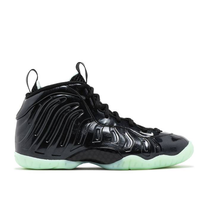 ナイキ Nike 【 Little Posite One ガウス \u0027All Star 2021\u0027 Youth Black/Barely Green 】 御坊っちゃん キッズ 黒いこと 黒いこと green 緑・緑であること