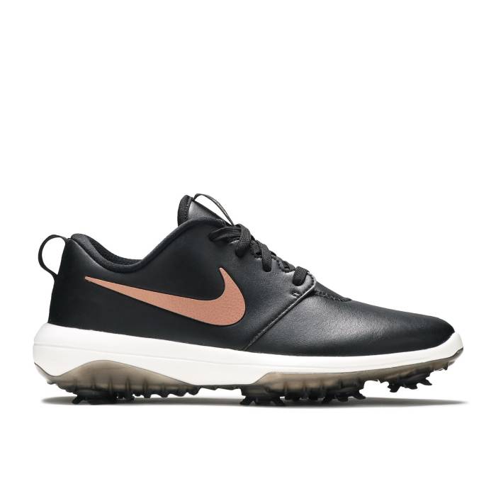 ナイキ Nike 【 Wmns Roshe Golf Tour \u0027Black Metallic Red Bronze\u0027 Women Black/Summit White/Metallic Red Bronze 】 golf ゴルフ Red 赤・赤いこと レディース 黒いこと 黒いこと 白いこと 白いこと Red 赤・赤いこと 銅・ブロンズ