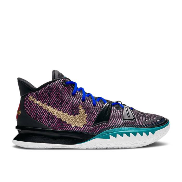 ナイキ Nike 【 Kyrie 7 Ep \u0027Chinese New Year\u0027 Men Black/Spirit Teal/Hyper Pink/Metallic Gold 】 Kyrie カイリー メンズ 黒いこと 黒いこと pink サクラ色 ゴールド