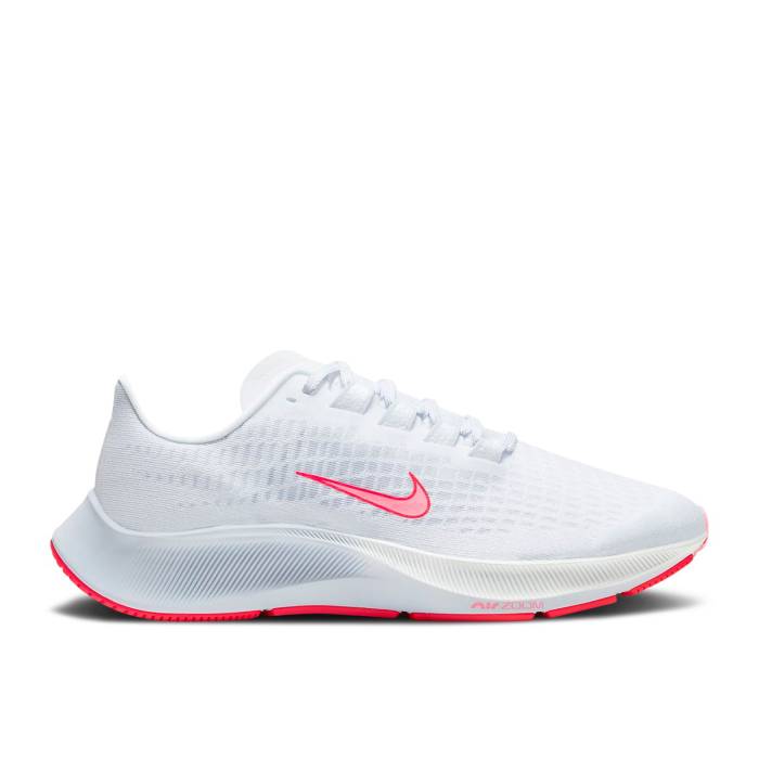 ナイキ Nike 【 Wmns Air Zoom Pegasus 37 Vt \u0027White Sunset Pulse\u0027 Women White/Bright Crimson/Football Grey/Sunset Pulse 】 望遠レンズ ペガサス レディース 白いこと 白いこと クリムゾン 蹴球 薄墨色 薄墨色