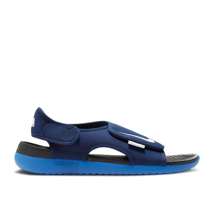 ナイキ Nike 【 Sunray Adjust 5 V2 Gs 'Blue Void' Youth Blue Void/Signal Blue/Black/Pure Platinum 】 ジュニア キッズ 青色 ブルー 黒色 ブラック ピュア Platinum プラチナム