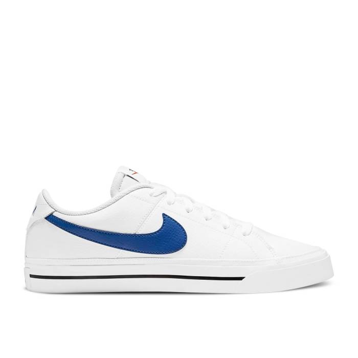 ナイキ Nike 【 Court Legacy \u0027White Game Royal\u0027 Men White/Black/Game Royal 】 厚地の外套 legacy レガシー Game 競り合い メンズ 白いこと 白いこと 黒いこと 黒いこと Game 競り合い