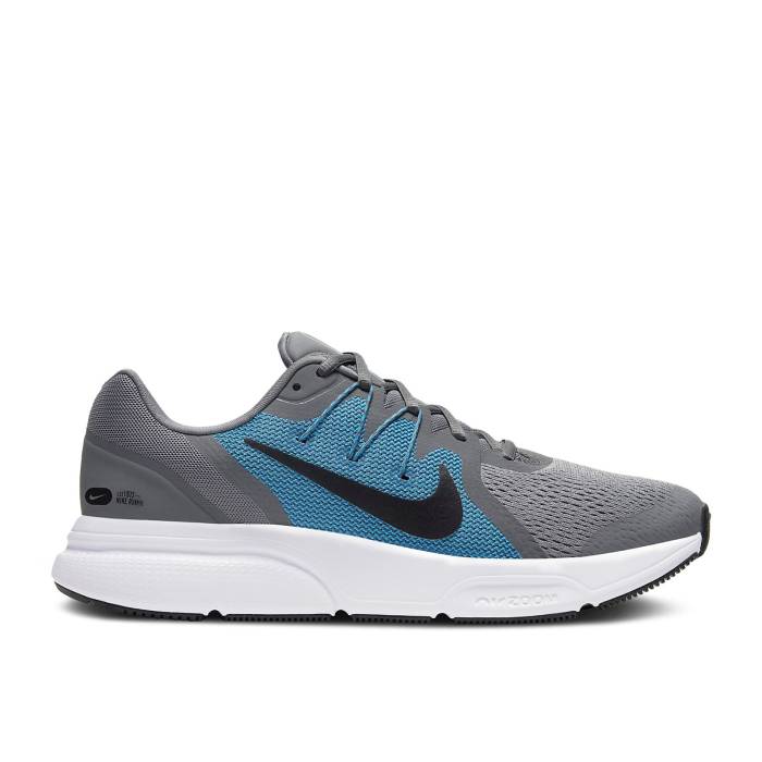 ナイキ Nike 【 Zoom Span 3 \u0027Smoke Grey Photo Blue\u0027 Men Smoke Grey/Photo Blue/Iron Grey/Black 】 望遠レンズ 薄墨色 薄墨色 メンズ 薄墨色 薄墨色 青み 青色 黒いこと 黒いこと