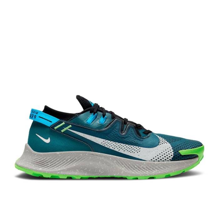 ナイキ Nike 【 Pegasus Trail 2 \u0027Dark Teal Green\u0027 Men Dark Teal Green/Black/Light Blue Fury/Light Silver 】 ペガサス メンズ green 緑・緑であること 黒いこと 黒いこと 青味 青み Silver しろがね色・しろがね色