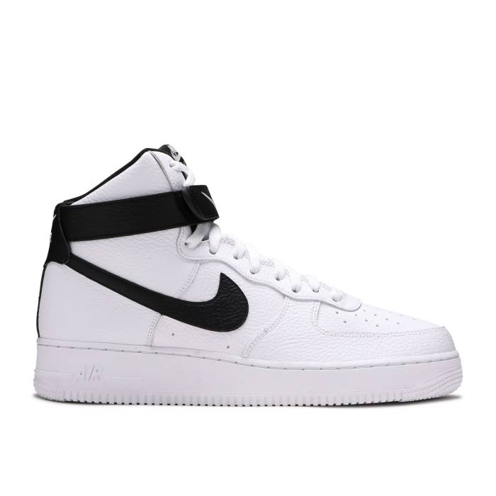 ナイキ Nike 【 Air Force 1 07 High White Black Men White/Black 】 ハイ メンズ 白色 ホワイト 黒色 ブラック