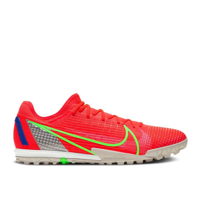 ナイキ Nike 【 Mercurial Vapor 14 Pro Tf \u0027Bright Crimson Indigo Burst\u0027 Men Bright Crimson/Indigo Burst/White/Metallic Silver 】 労働者階級 クリムゾン 藍色・インディゴ メンズ クリムゾン 藍色・インディゴ はち切れる 白いこと ホ