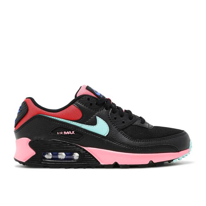 ナイキ Nike 【 Wmns Air Max 90 \u0027Chain Link\u0027 Women Black/Tropical Twist/Sunset Pulse 】 マックス レディース 黒いこと 黒いこと