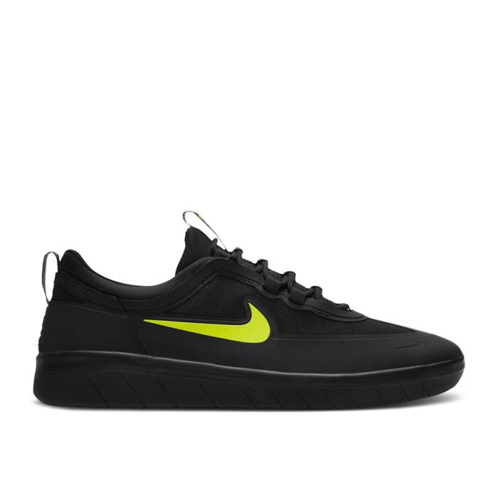 ナイキ Nike 【 Nyjah Free 2 Sb Black Cyber Men Black/Cyber/Black/Black 】 フリー エスビー メンズ 黒色 ブラック